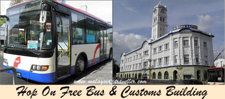 A free bus if you can find a driver who will let you get on.