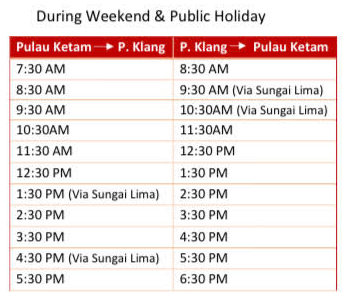 Pulau Ketam Crab Island Malaysia